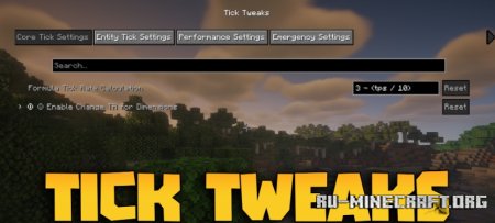  Tick Tweaks  Minecraft 1.21.5