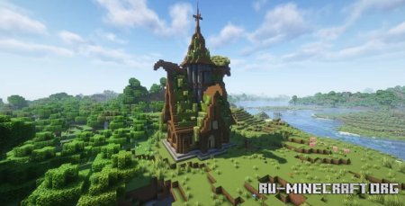  Spring fantasy house  Minecraft