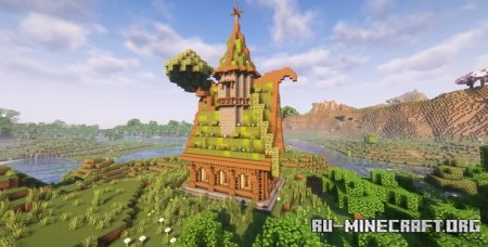  Spring fantasy house  Minecraft