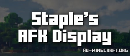  Staples AFK Display  Minecraft 1.21.5