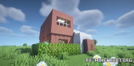  Cozy Modern House by PureshkaQ  Minecraft