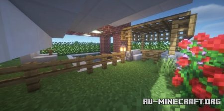  Cozy Modern House by PureshkaQ  Minecraft