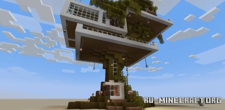  Modern Treehouse by Barollex  Minecraft