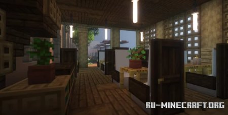  Autumn Cafe  Minecraft
