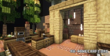  Autumn Cafe  Minecraft