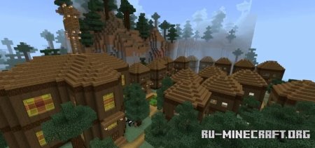  Entega Spruce Taiga Village  Minecraft