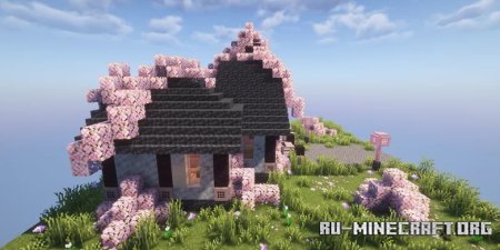  Cherry Spring Cottage by rustycreeper  Minecraft