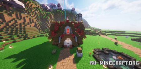  cottage house by flowerachu_xL  Minecraft