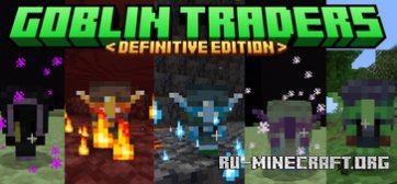 Скачать Гоблины-торговцы для Minecraft PE 1.21