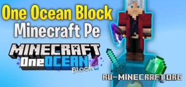 Скачать Один блок в океане для Minecraft PE