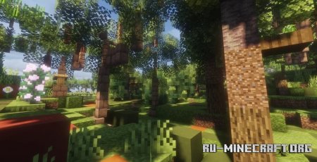  Azalea Flower Island  Minecraft