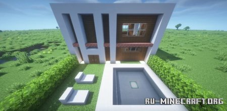  Modern House 2 by PureshkaQ  Minecraft