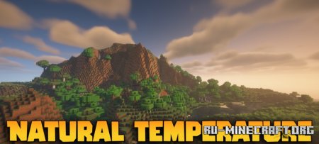 Скачать Natural Temperature для Minecraft 1.21.5