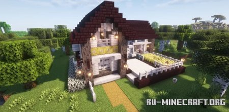  Small Pale Oak Starter House  Minecraft