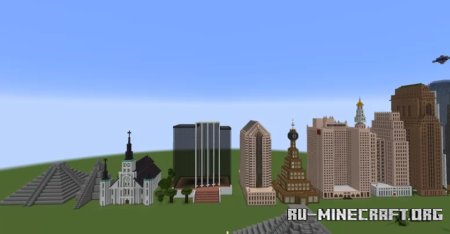  Flatten World: Builds from shortest to tallest  Minecraft