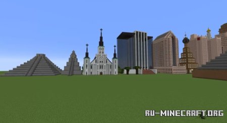  Flatten World: Builds from shortest to tallest  Minecraft