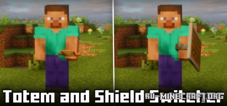  Totem And Shield Switcher  Minecraft 1.21.3