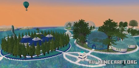 Скачать Fantasy Communal Dome для Minecraft