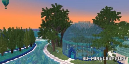 Скачать Fantasy Communal Dome для Minecraft