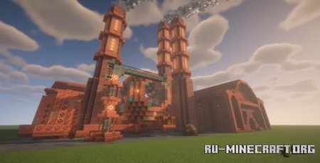  Steampunk Factory by CeterumCenseo  Minecraft