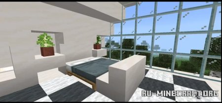  Modern Bricks Stilt House - New Design  Minecraft