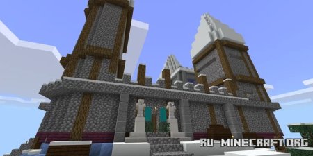  Krissies Mountain castle  Minecraft