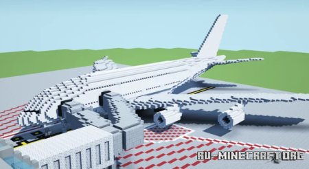 Airbus A380  Minecraft