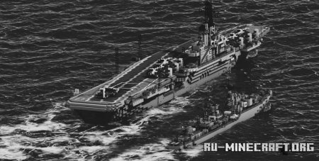  HNLMS Karel Doorman R81  Minecraft