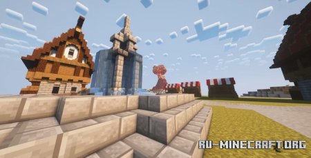  Hub - Medieval for server  Minecraft