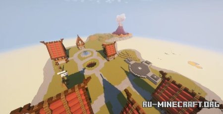  Hub - Medieval for server  Minecraft