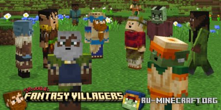  Mypowerbobs Fantasy Villagers  Minecraft 1.21.5