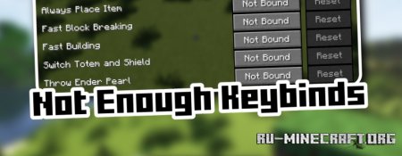  Not Enough Keybinds  Minecraft 1.21.5