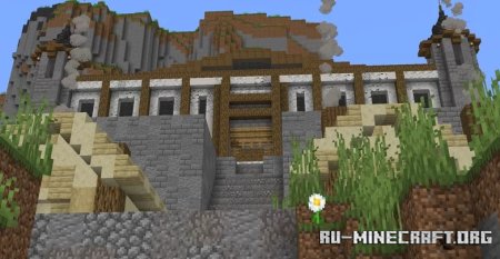  Kingdom w Castle and Interiorated Houses  Minecraft