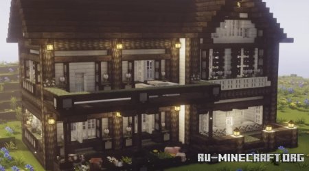  Modern Mizuno's Pale Oak Showcase  Minecraft