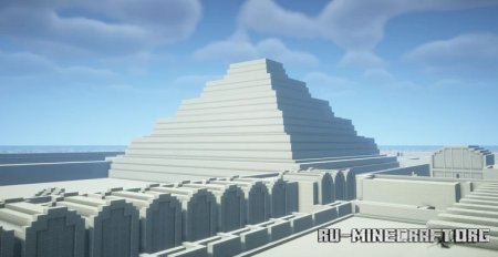  Scale Djoser Step Pyramid Complex  Minecraft
