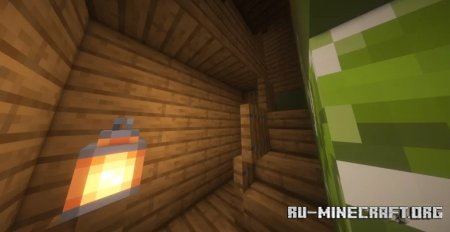  Green Medieval House (Full Interior)  Minecraft