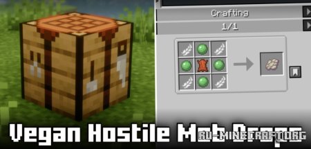  Vegan Hostile Mob Drops  Minecraft 1.21.5
