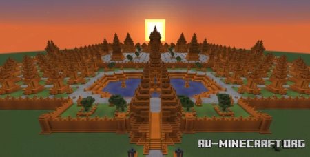  Trimurti Majapahit Temple Complex  Minecraft