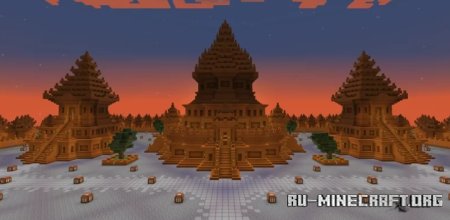  Trimurti Majapahit Temple Complex  Minecraft