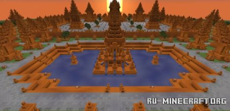  Trimurti Majapahit Temple Complex  Minecraft