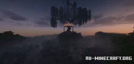  For the June 28 Houses Jam: Illager Druid's Pale Oak Tree House  Minecraft