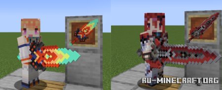 Скачать Hololive Weapons для Minecraft 1.21.5