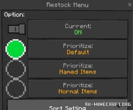  IRestocker  Minecraft PE 1.21