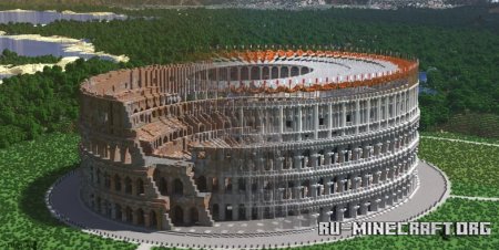 Скачать THSchutt's Roman Colosseum для Minecraft
