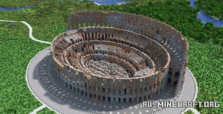  THSchutt's Roman Colosseum  Minecraft
