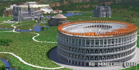  THSchutt's Roman Colosseum  Minecraft