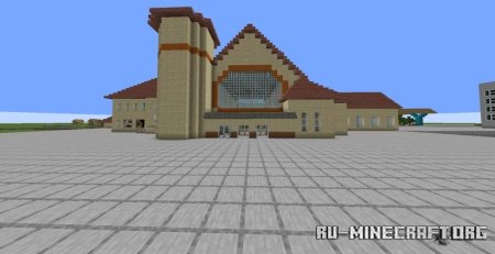 Скачать Kolberg railway station для Minecraft