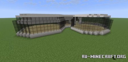  Modern Quartz Mansion  Minecraft