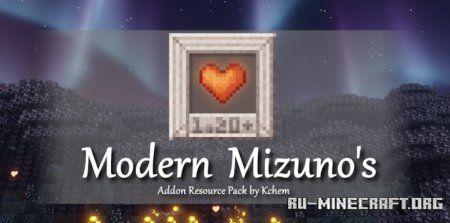 Скачать Modern Mizuno’s для Minecraft 1.21.6