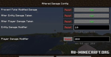  Altered Damage  Minecraft 1.21.6